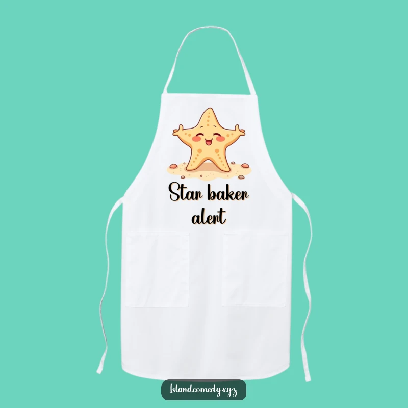 Funny Starfish Shore Apron: Hilarious Chef's Mate & Beach Gift